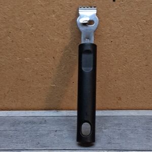 Zesting Tool with Black Handle with Twist Peeler for Cocktail Garnish